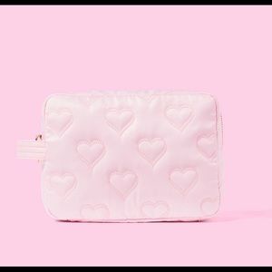 NWT Stoney Clover Lane x Target Large Quilted Hearts Pouch